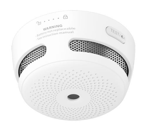 X-SENSE XS01-3PACK - Pack de 3 mini detector de humo autónomo X-Sense - Duración de la batería 10 años (no reemplazable) - Indicador luminoso de alarma - Alarma sonora 85 dB a 3m - Botón de Test - Certificado EN 14604 - imagen 2
