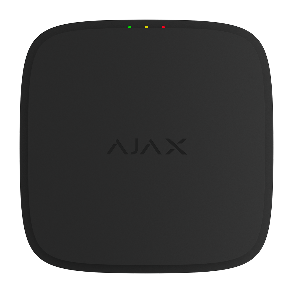 AJAX AJ-EN54-HEAT-SMOKE-B - Inalámbrico - Detector combinado de humo y temperatura - Detección de pérdida de conexión y antisabotaje - Control y configuración remotos en las apps Ajax - Posibilidad de sustituir las baterías - imagen 2