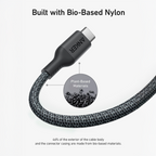 ANKER ANK-544-USBC-USBC-180-B - Anker - Cable USB2.0 - USB-C a USB-C - Cable de Bio-Nylon trenzado - Longitud 1.8m - Color negro - imagen 2