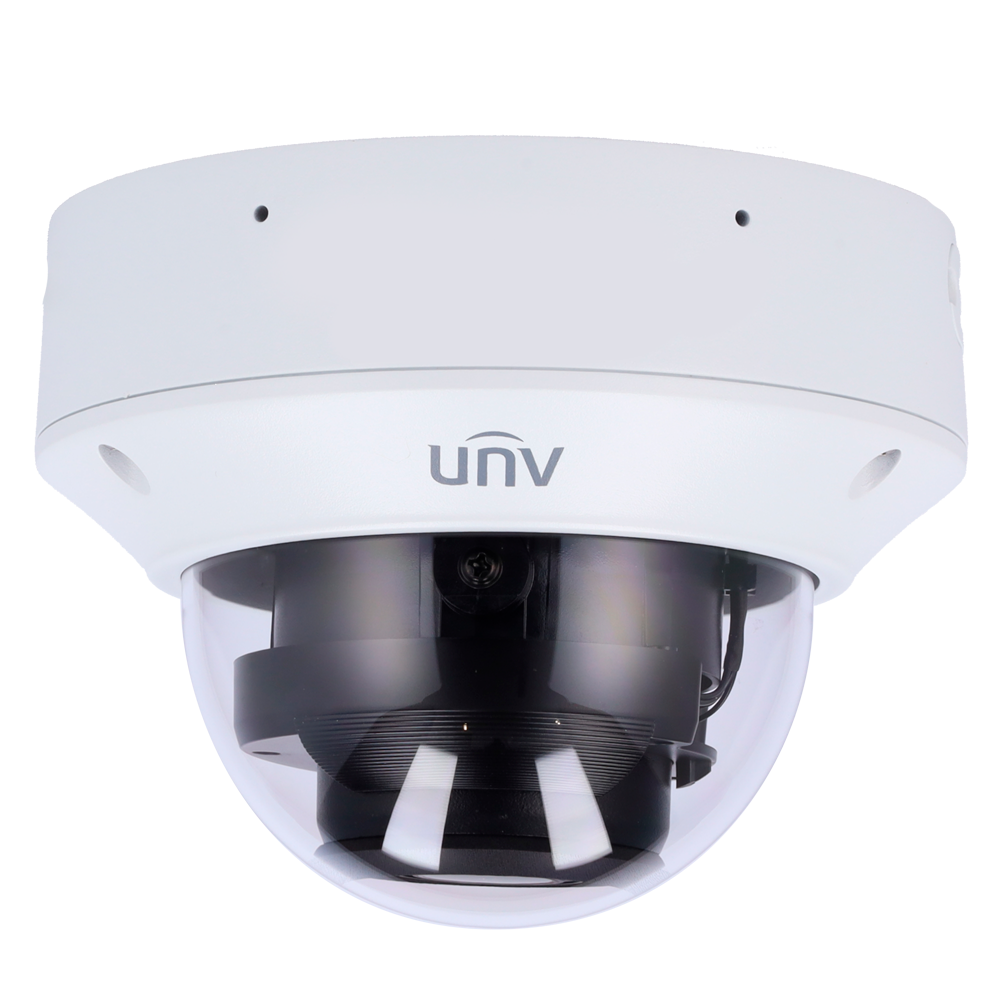 UNIVIEW UV-IPC328LE-ADF40K-H - Cámara Domo IP Uniview Gama Easy - 8 MP | Lente 4 mm | microSD 512 GB - IR 30 m | WDR 120 dB - Cruce de línea e intrusión basado en cuerpohumano - PoE | IP67 | IK10 | UMD - Micrófono incorporado - imagen 2