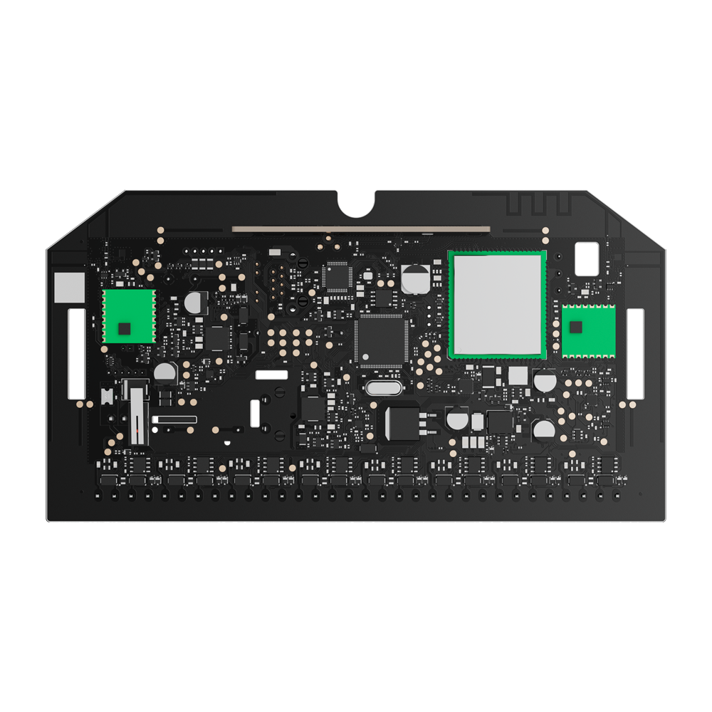 AJAX FIBRA-HUBHYBRID2-NOCASE - Central de alarma - Grado 3 - Inalámbrica: Superior Jeweller y TurboWings - Cableada: Fibra - Comunicación Ethernet y dual SIM 4G(LTE)/3G/2G - Hasta 250 dispositivos inalámbricos y cableados - 200 usuarios y 25 grupos de arm - imagen 2