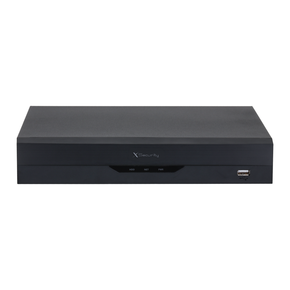 X-SECURITY XS-XVR6104T-WIZ - Videograbador 5n1 X-Security - 4 CH analógicos (5 Mpx) / 4+2 CH IP (6 Mpx) - Audio sobre coaxial - HDMI | VGA | Espacio para 1 HDD - AcuPick | Reconocimiento facial | SMD Plus - WizSense | Protección Perimetral - imagen 2