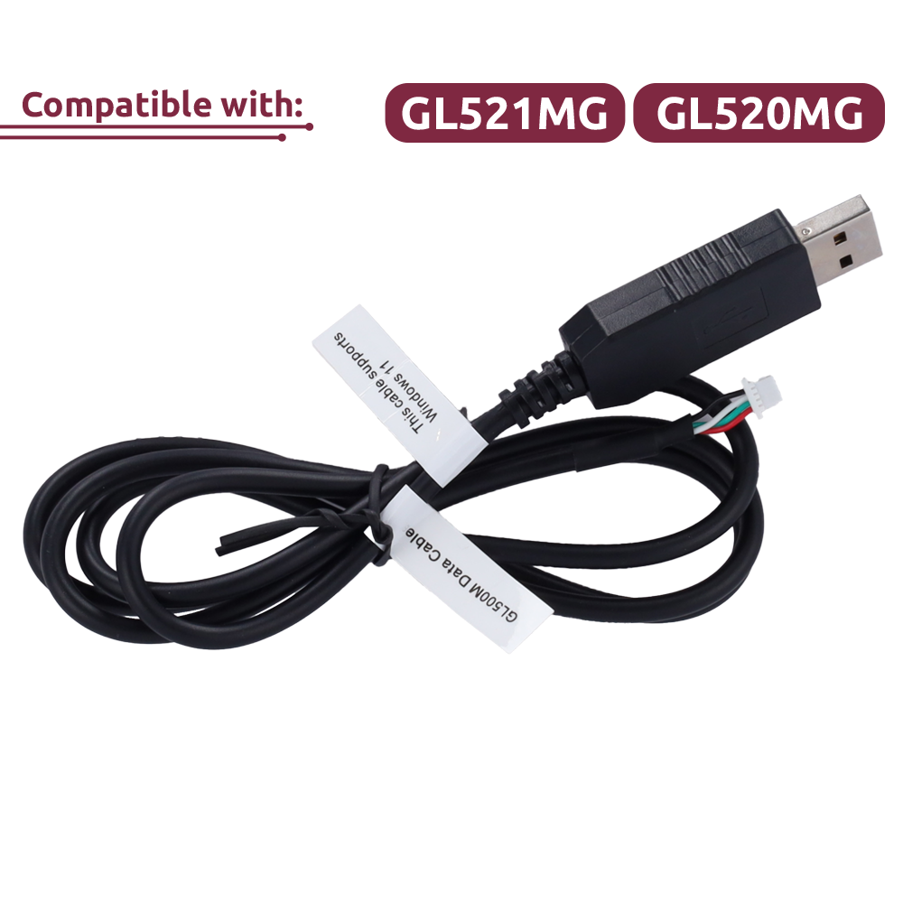 QUECLINK QL-GL500M-DATA-CABLE - Cable de datos para GL500M - Compatible con GL521MG/GL520MG - imagen 2