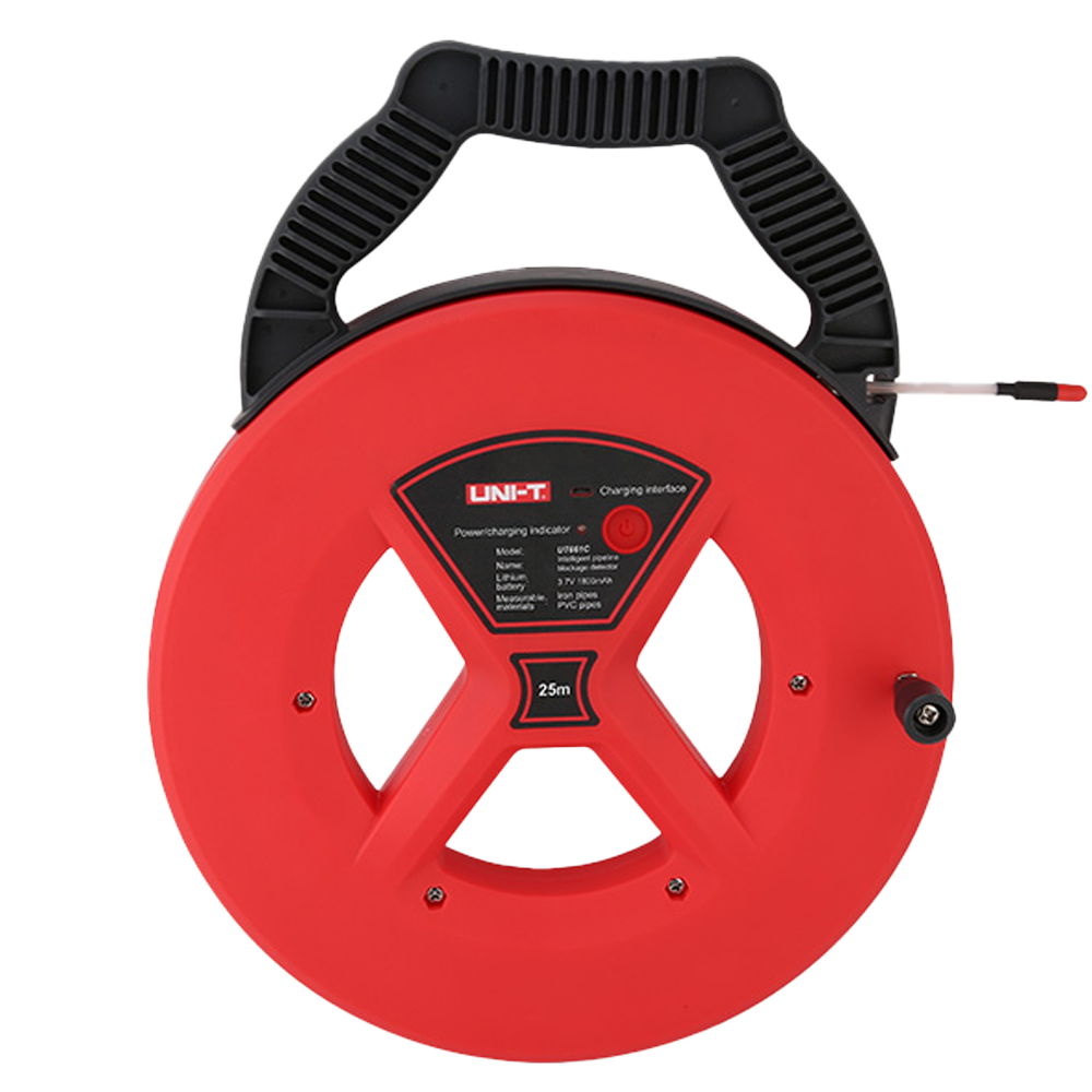 UNI-T UT661D - Detector de bloqueo de tuberías - Hasta 35 m de tubería - Permite detectar tuberías a 50 cm - Tubería compatible: acero, hierro y PVC - imagen 2