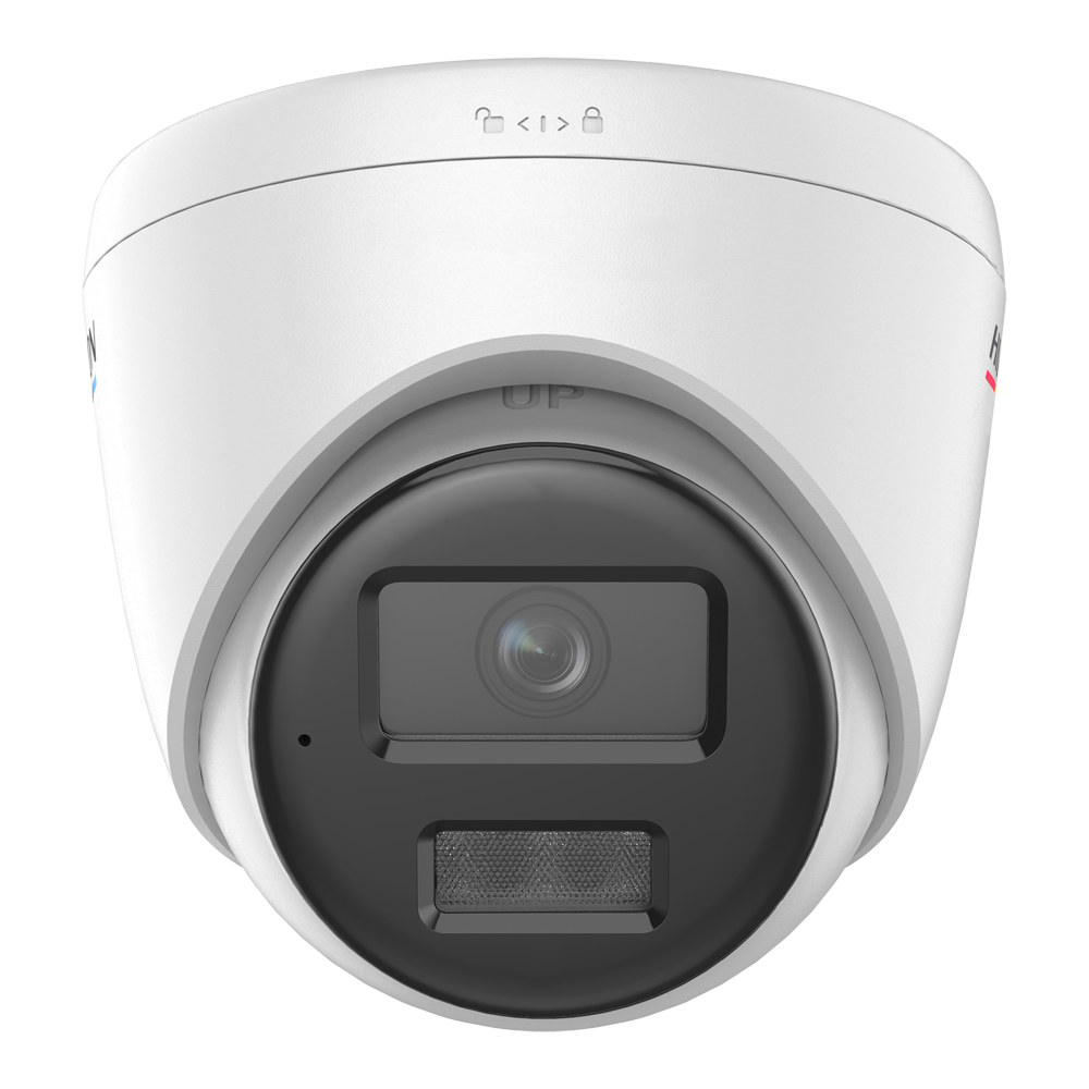 HIKVISION DS-2CD1347G3-LIU(2.8mm) - Cámara Turret IP gama VALUE - Resolución 4 Mpx (2560x1440) | Lente 2.8 mm - IR 30 m | Luz blanca 30 m | Micrófono integrado - ColorVu 3.0: imagen a color 24 horas - Detección de movimiento 3.0 - 120 dB WDR | PoE | Grado - imagen 2