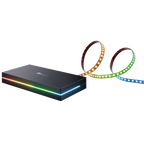 GOVEE GV-SYNC-H8604-AI-BOX2 - Retroiluminación de TV AI Sync Box 2 – Ultra Precisa - 2.4GHz / Bluetooth / HDMI 2.1 eARC - ColorSense 3.0 / Envisual / DreamView - RGBIC+ / 450–550 lumens / AI Gaming Mode - App Govee / Alexa / Google Home - Para interior / - imagen 2