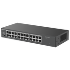 REYEE RG-ES124G-L - Reyee Switch Sobremesa - Carcasa Metal - Enrackable - 24 puertos RJ45 - Velocidad 10/100/1000 Mbps - Plug and Play - Tecnología ahorro de energía - imagen 2