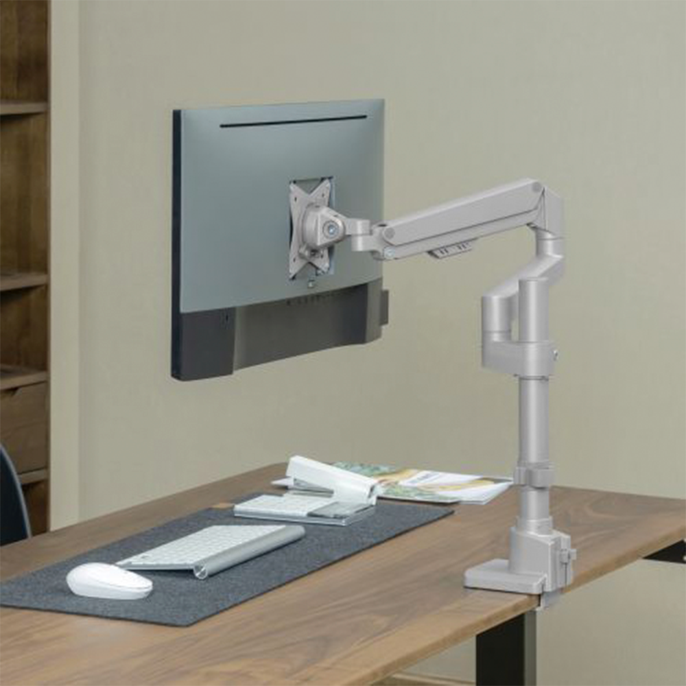 BRATECK LUMI LDT62-C012P - Brazo para monitor - Instalación en mesa - Peso soportado 9 Kg - imagen 2