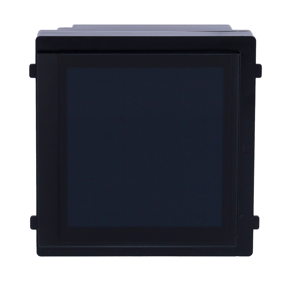 HIKVISION DS-KD-TDE - Módulo de extensión - Pantalla táctil IPS 4" | Teclado y directorio - Apertura con tarjeta EM y PIN - Almacentamiento 500 contactos - Apto para exterior IP65 | IK08 - Montaje modular - imagen 2
