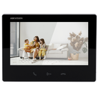 HIKVISION DS-KH7300EY-WTE2 - Monitor para videoportero - Pantalla TFT de 7" - Audio bidireccional | LED de estado - 2 hilos HD, WiFi - Ranura tarjeta microSD hasta 128 GB - Montaje en superficie - imagen 2