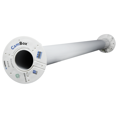 CAMBOX CBOX-ST100 - Soporte techo - Altura 100 cm x 10 (Ø) cm - Apto para uso en interior - Color blanco - Fabricado en plástico - imagen 2