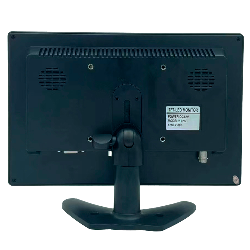SAFIRE SF-MNT10BNC-V2 - Monitor 10" - Resolución WXGA - Refresco 60 Hz - Contraste 800:1 - Tiempo de respuesta 12 ms - BNC - CVBS - imagen 2