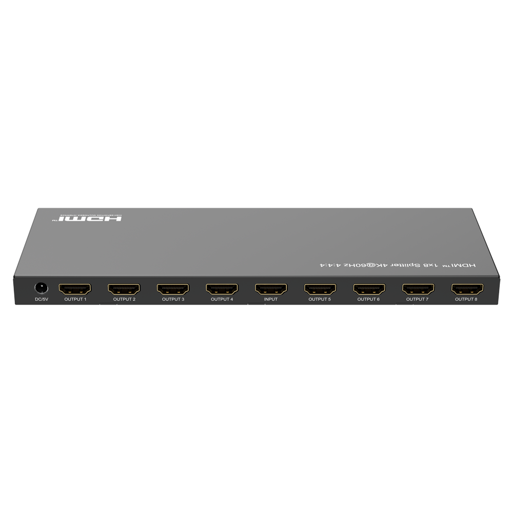 MARCA BLANCA HDMI-SPL-1x8-4K60 - Splitter de señal HDMI - Permite 1:8 - Resolución 4K - imagen 2