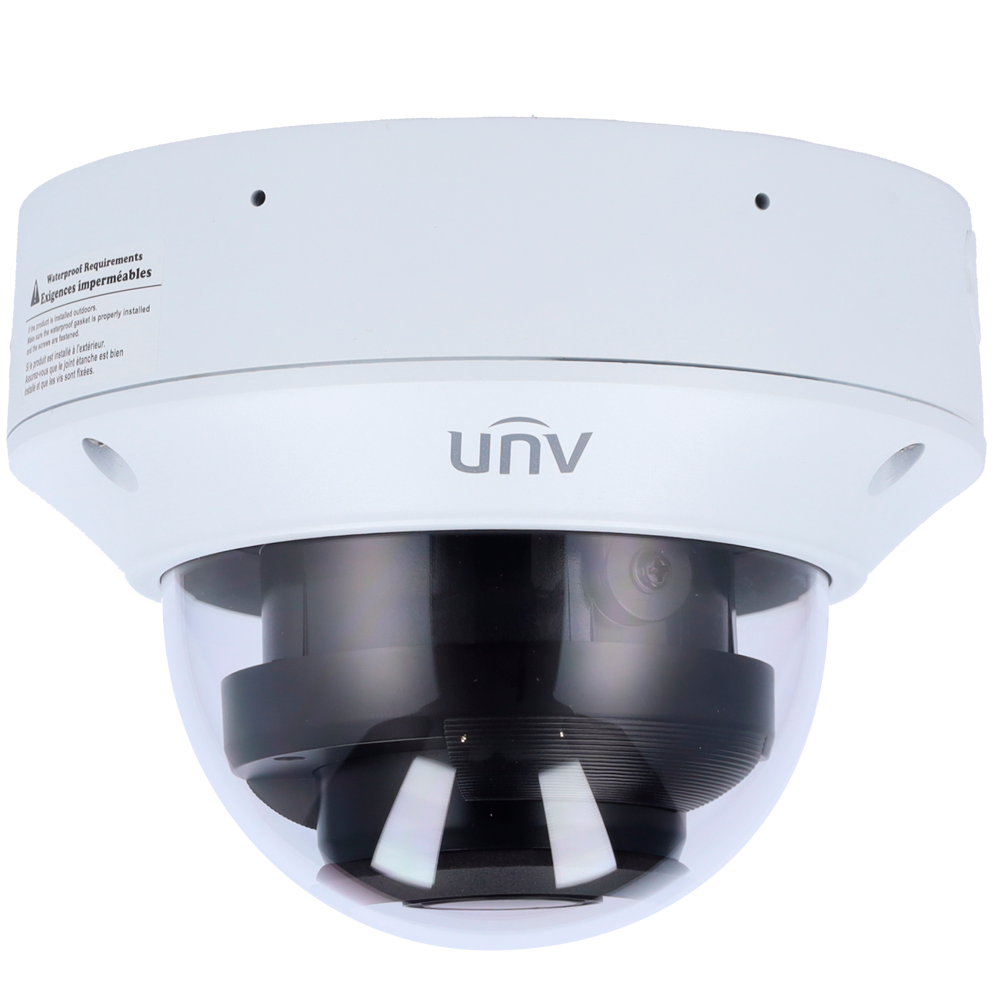 UNIVIEW UV-IPC3238EA-AHDZK-I1 - Cámara Domo IP Uniview - Gama Pro - 8 MP | Lente 2.8 ~ 12 mm | microSD 512 GB - IR 40 m | WDR 140 dB | 60 FPS - Wise-ISP | Conteo de personas | Metadatos - PoE | UMD | SIP | IP67 | IK10 | 60fps - 2 Mic | Altavoz | Alarmas | - imagen 2