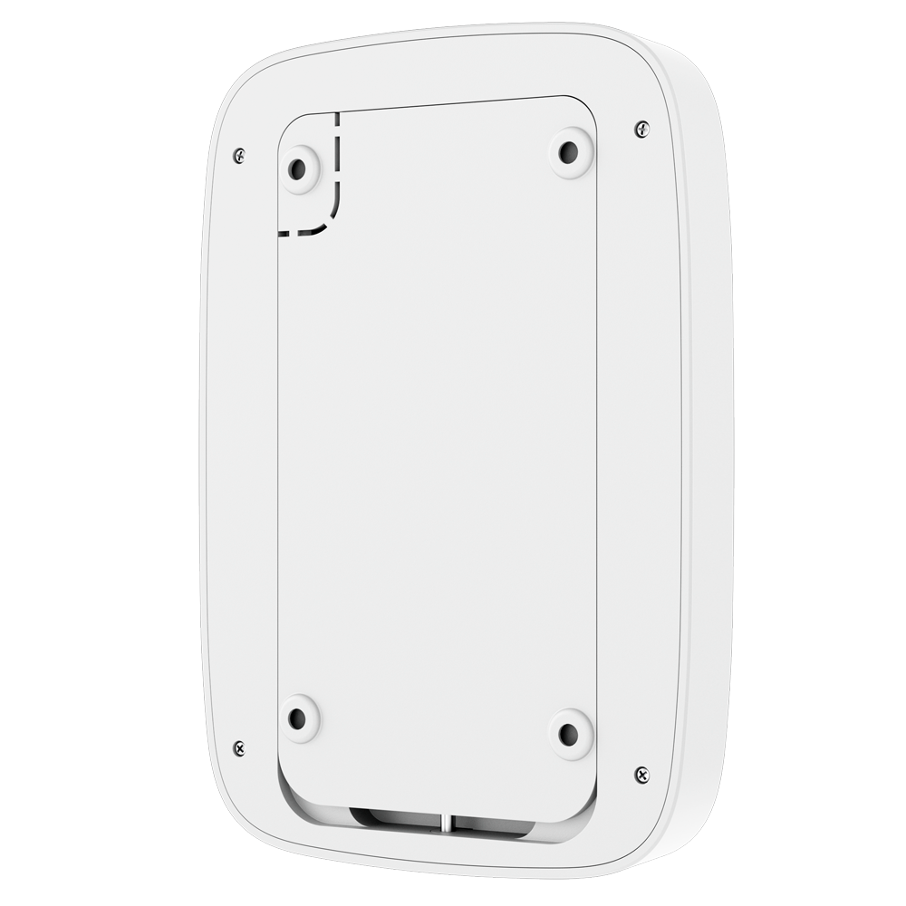 AJAX AJ-KEYPADPLUS-S-W - Teclado con lector - Certificado NFA2P y grado 2 - Inalámbrico 868 MHz Jeweller - Armado, armado parcial, desarmado y emergencia - Códigos personales, generales y de invitado - Botón de pánico integrado - Hasta 4.5 años de vida út - imagen 2