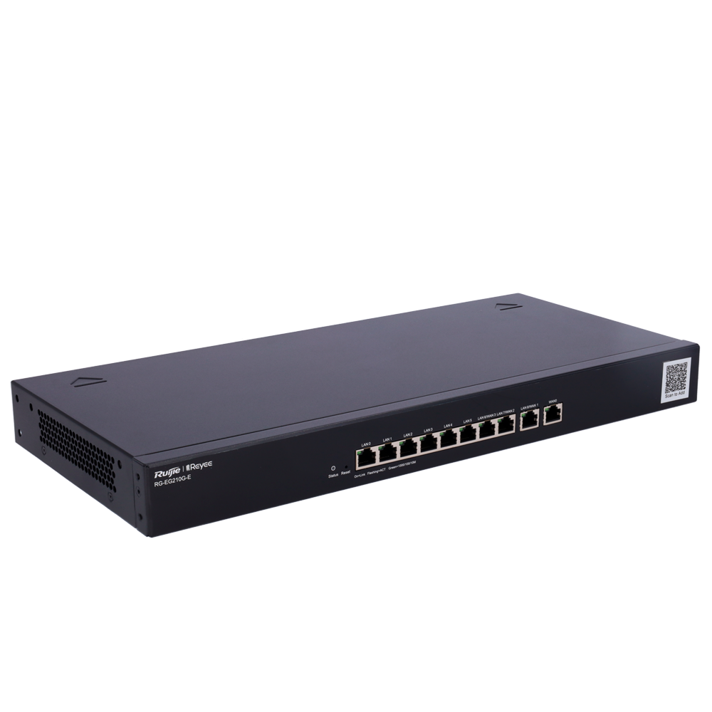 REYEE RG-EG210G-E - Reyee - Router Controlador Gestionable - 10 Puertos RJ45 10/100 /1000 Mbps - Admite configurar hasta 4 puertos como WAN - Hasta 1 Gbps de ancho de banda - imagen 2