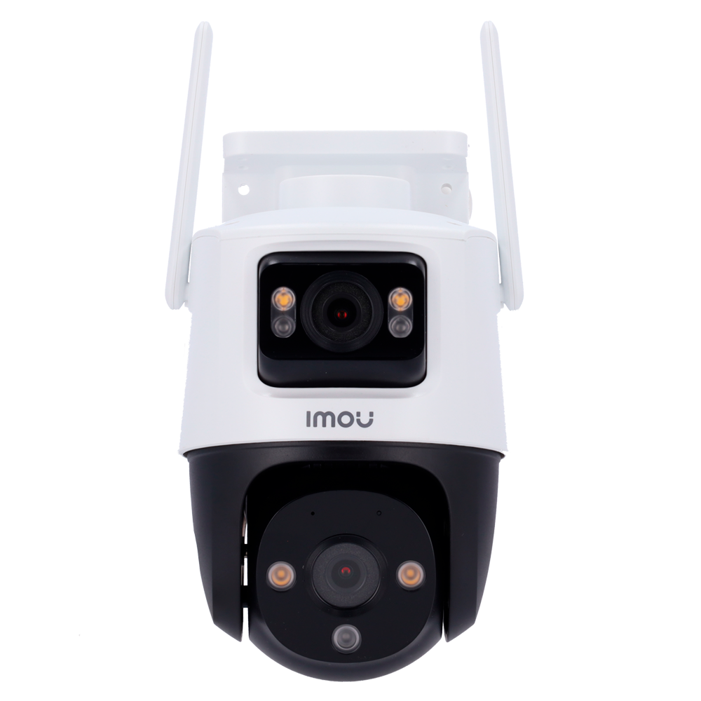 IMOU IPC-S7XP-10M0WED-0360B-IMOU - Cámara motorizada Cruiser Dual 5+5MP - WiFi 6 - Lente DUAL / Autotracking / IR 30 + Full Color - Audio bidireccional / Sirena + Flash - IMOU SENSE humanos y vehículos - Apto para exterior / IP66 - imagen 2
