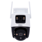 IMOU IPC-S7XP-10M0WED-0360B-IMOU - Cámara motorizada Cruiser Dual 5+5MP - WiFi 6 - Lente DUAL / Autotracking / IR 30 + Full Color - Audio bidireccional / Sirena + Flash - IMOU SENSE humanos y vehículos - Apto para exterior / IP66 - imagen 2