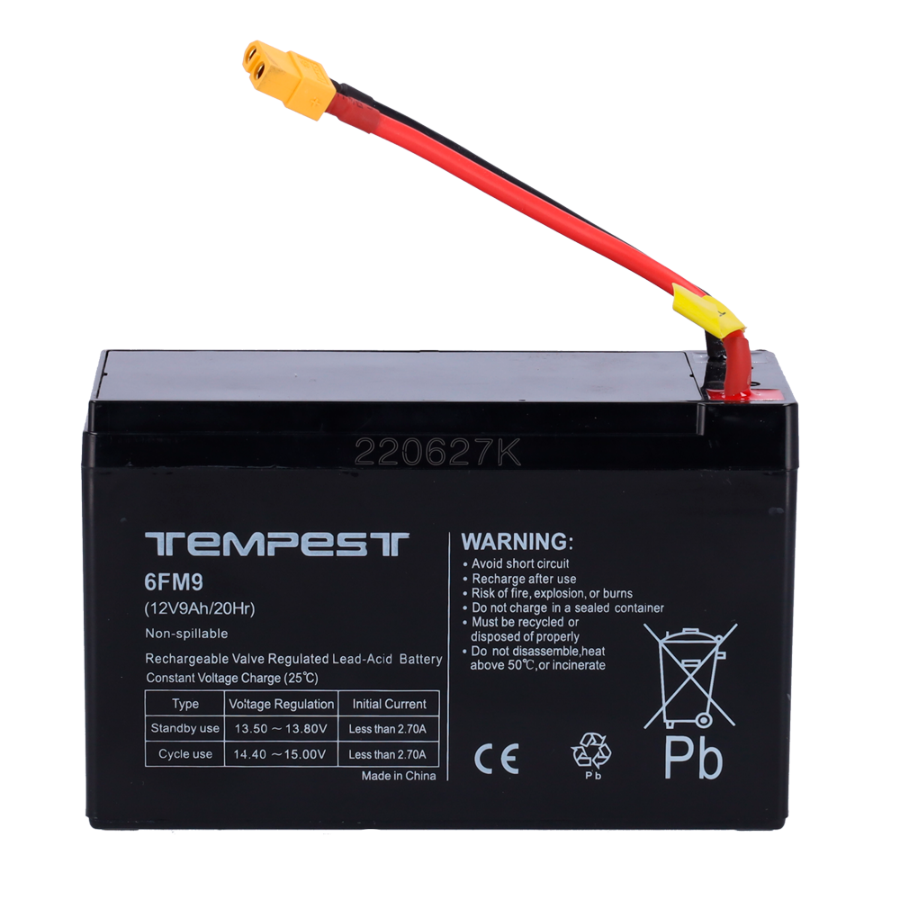 URFOG FPUBBY - Batería para TEMPEST-BAT300 URFOG - 12V / 9Ah - Conectores especiales - Recambio sencillo - Incluye 2 baterías - imagen 2