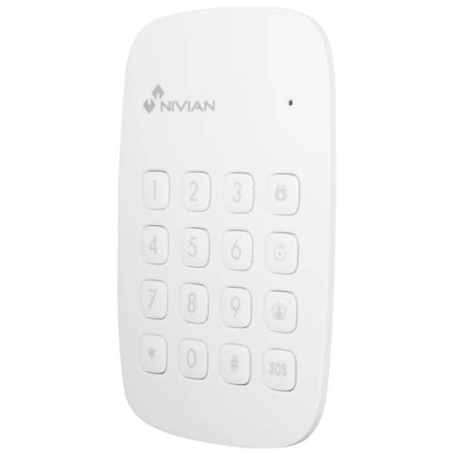 NIVIAN SMART NVS-K1AO1 - Nivian Smart - Teclado independiente - Lector Tag RFID - Indicador LED - Inalámbrico 433 MHz - Compatible con panel de alarma Nivian Smart - imagen 2