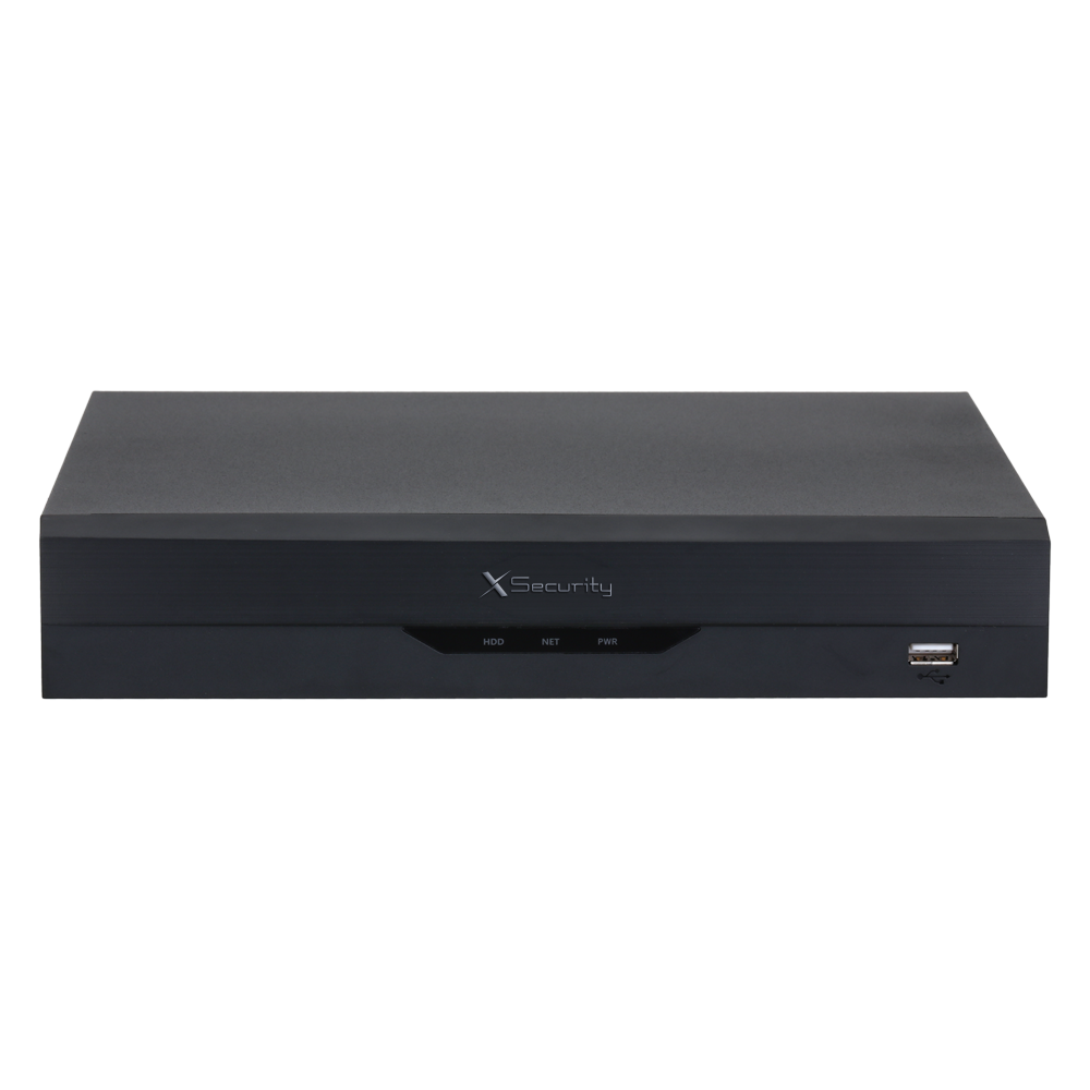 X-SECURITY XS-XVR6104T-4KL-WIZ - Videograbador 5n1 X-Security - 4 CH analógicos (5 Mpx) / 4+4 CH IP (8 Mpx) - Audio sobre coaxial - Resolución grabación 4K (7FPS) - AcuPick | Reconocimiento facial | SMD Plus - WizSense | Protección Perimetral | POS - imagen 2