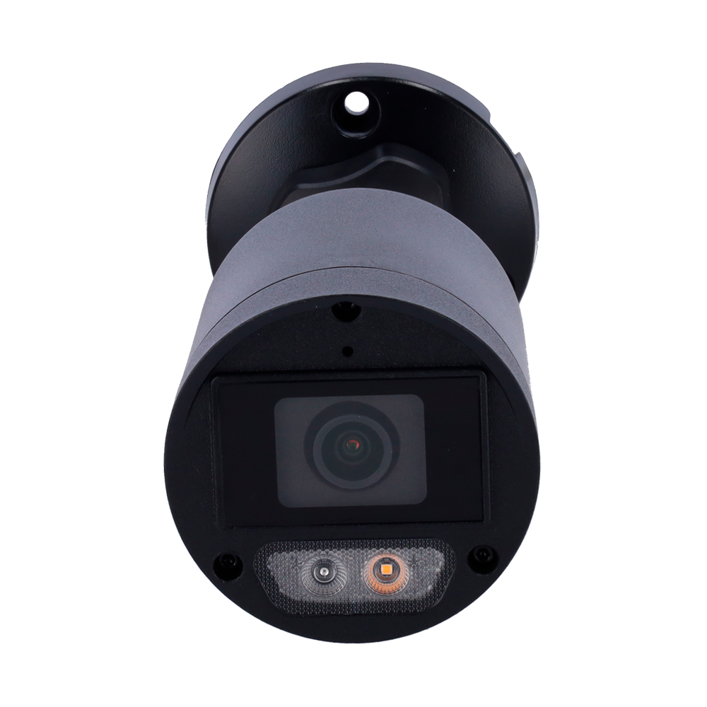 UNIVIEW UV-IPC2124LB-AF28K-DL2-BLACK - Cámara Bullet IP Uniview - Gama Easy - 4 MP | Lente 2.8 mm | microSD 512 GB - IR 30 m | Luz blanca 30 m - Color Hunter | Dual Light - PoE | IP67 - Micrófono | Grafeno y plástico | Color negro - imagen 2