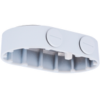 UNIVIEW UV-TR-JB08 - Caja de conexiones - Para cámaras domo doble canal - Apto para uso exterior - Instalación en techo o pared - Pasador de cables - Color blanco | 48mm x 176mm x 107mm (Ø) - imagen 2