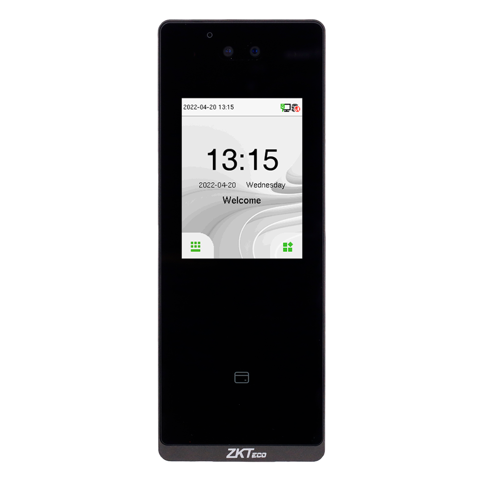 ZKTECO ZK-VL-SENSEFACE-3B-1-W - Control de acceso y presencia IP65 - Facial, tarjeta EM y PIN - 3.000 caras | 150.000 registros - 2.8" TFT táctil | IP, WiFi, USB, 485 y Wiegand - Soft. Presencia: ZKBioTime 8 - Soft. Accesos: ZKBioCV - imagen 2