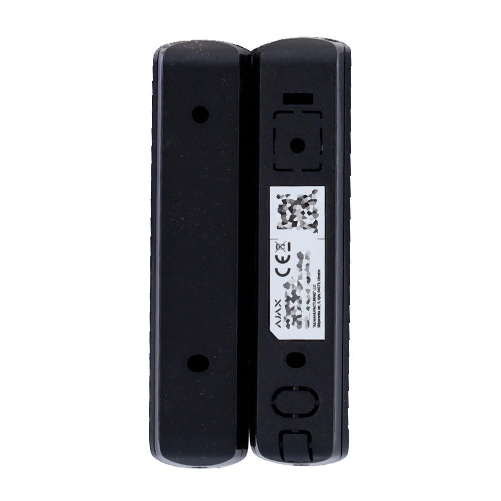 AJAX FIBRA-DOORPROTECTPLUS-B-NF - Contacto magnético - Certificado NFA2P y grado 2 - Detector impacto e inclinación - Protocolo Fibra / Tornillo de fijación inferior - Soporte adaptado para fácil instalación - Entrada cableada auxiliar / Tamper antisabota - imagen 2