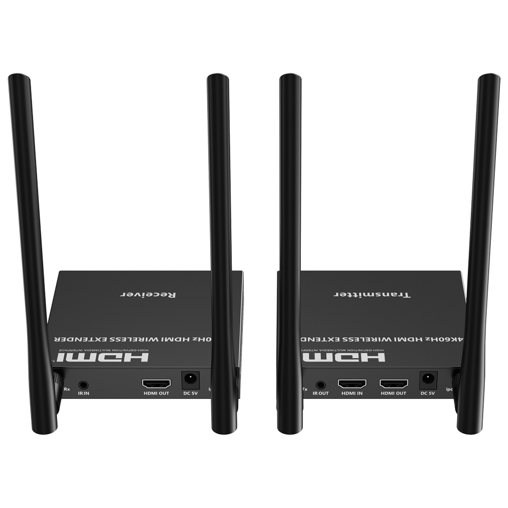LENKENG HDMI-EXT-W-4K60-V2 - Extensor inalámbrico de señal HDMI - Alcance 50 m - Resolución 4K - Permite conexiones 1:1 - HDMI Loop out - imagen 2