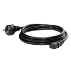 MARCA BLANCA UV-CAB-AC - Cable de alimentación - Conector CEE7 macho - C13 hembra - 180cm de largo - Compatible con UV-DC55XX y UV-ADU - Color negro - imagen 2