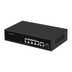 MARCA BLANCA SW64HIPOE-2AZCXF-60 - Switch PoE Multigagibit 2,5Gbps - 4 PoE + 1 Uplink Rj45 1/2,5G+ 1 Uplink SFP+ 10G - Velocidad de puertos 2,5/1Gbps - 4 Puertos PoE+ 30W - PoE Watchdog - Hasta 65W Potencia PoE total - imagen 2