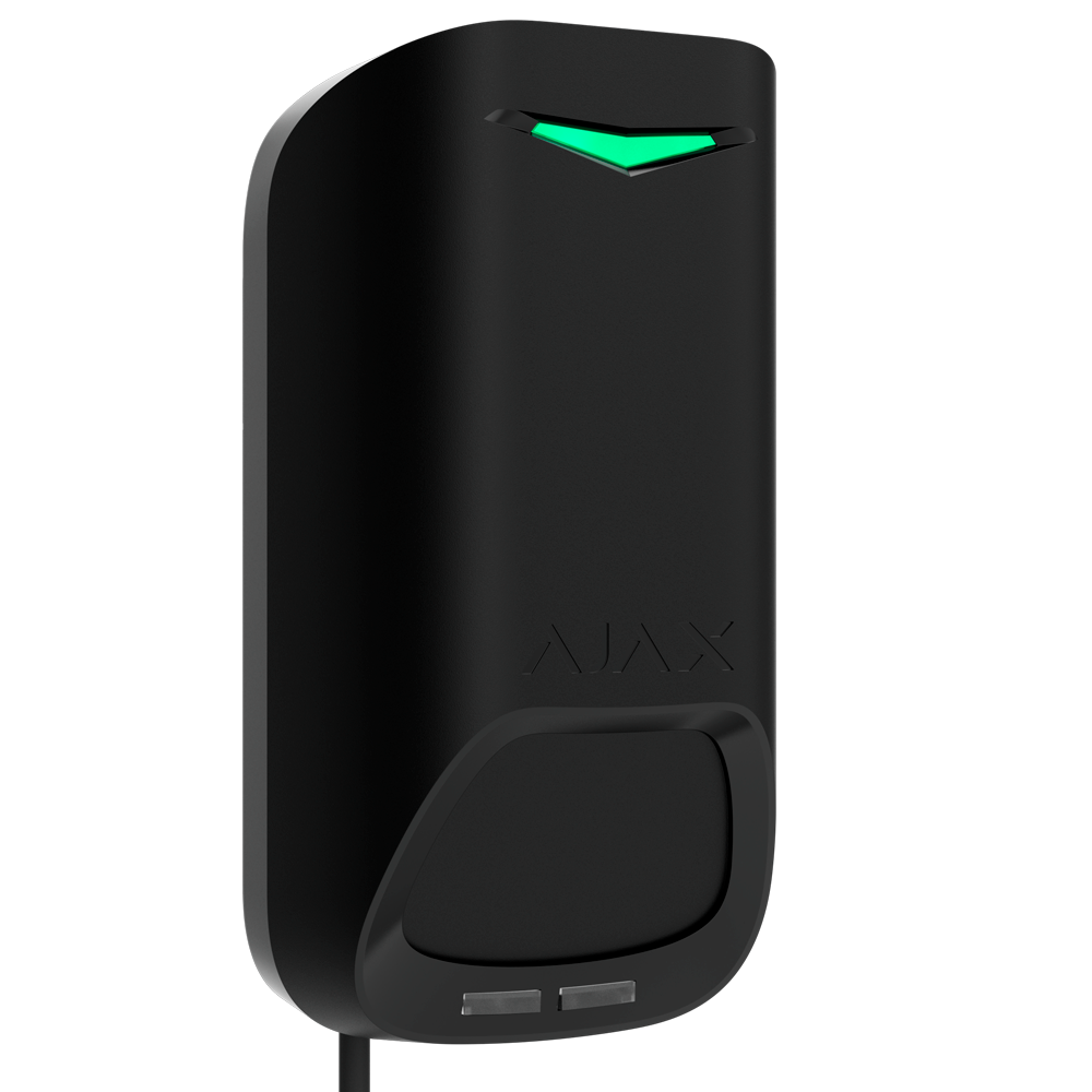 AJAX FIBRA-MOTIONPROTECTPLUS-G3-B - Detector PIR doble tecnología - PIR y microondas banda K - Certificado grado 3 - Rango de detección 15 m (H: 90°) - Sensor Anti-enmascaramiento - Protocolo Fibra - imagen 2