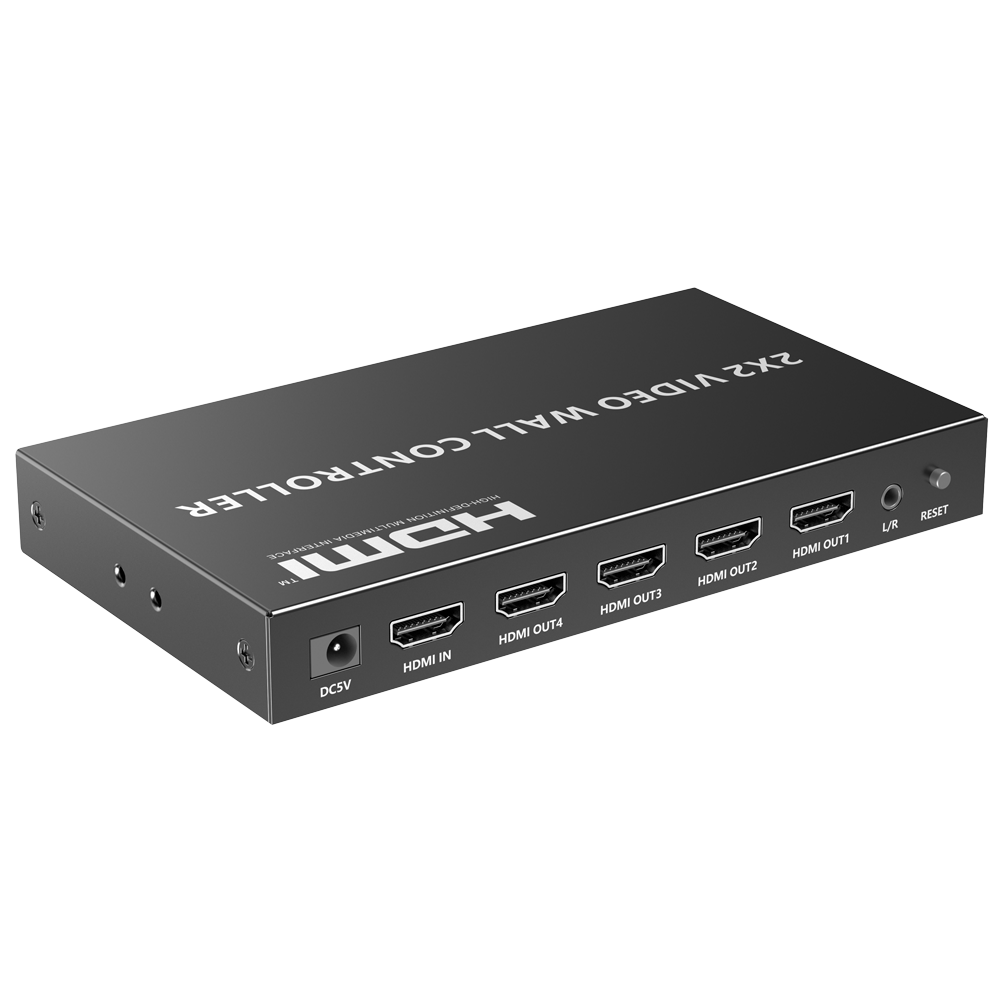 LENKENG HDMI-VW-4-1080p60 - Electronica Videowall HDMI - Videowall 2x2 - Permite 1:4 - Resolución FHD - imagen 2