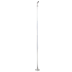 MARCA BLANCA SP75150 - Soporte de techo para cámaras - Soporte extensible - Longitud 75 ~ 150 cm - Diámetro de la base 105 mm - Metal - Color gris - imagen 2