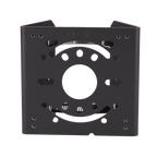 UNIVIEW UV-TR-UP06-IN-GD - Soporte para mástiles - Para cámaras domo - Apto para uso exterior - Rango diámetro 67~127 mm - Color gris | 136 (Al) x 127 (An) x 62.4 (Fo) mm - Pasador de cables - imagen 2