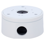 MARCA BLANCA JBOX-118-WHITE - Caja de conexiones - Para cámaras Bullet, Domo y Turret - Apto para uso exterior - Instalación en techo o pared - Incluye prensacable - Color blanco | 118 Ø × 59 (Fo) mm - imagen 2