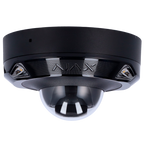 AJAX AJ-DOMECAM-MINI-5-HL-B - Cámara IP 5 Megapixel Ajax - 1/2.8" Progressive Scan CMOS - Lente 2.8 mm, Ranura MicroSD hasta 256GB - IR15m | Luz Blanca 15 m | PoE 802.3at/af - Con Inteligencia Artificial - Color negro - imagen 2
