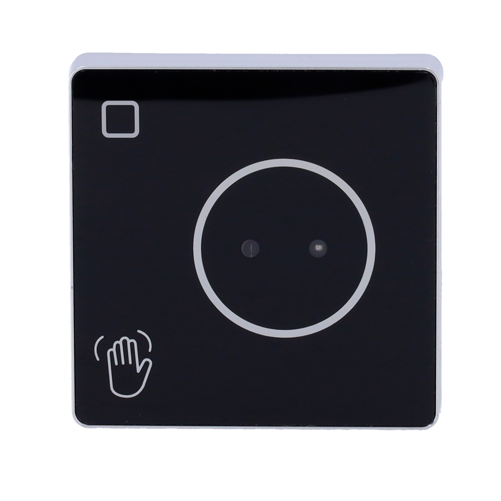 SAFIRE EXITBUTTON309-WIFI - Botón de salida sin contacto WiFi - Sensor infrarrojo con LED indicador - Testado 1.000.000 usos | APP Tuya Smart - NO/NC/COM | Superficie - Medidas 86 (Al) x 86 (An) x 16 (Fo) mm - Fabricado en plástico - imagen 2