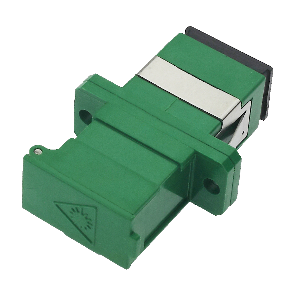 MARCA BLANCA SF-SC-SX-FLA - Adaptador de fibra óptica tipo SC - Configuración simplex (para 1 fibra) - Diseño con pestaña larga (long flange) - Obturador automático lateral (auto shutter) - Protección contra polvo y radiación láser - Fijación segura media - imagen 2