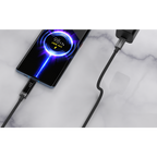 VEGER VG-DC120-CC1.2 - Veger - Cable USB 2.0 para cualquier dispositivo - USB-C a USB-C - Conector con display multifunción - Carga rápida PD 240W | 480Mbps - Longitud 1.2m | Color negro - imagen 2