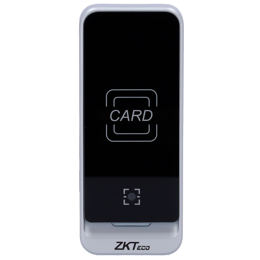 ZKTECO ZK-QR600-V-EM - Lector de acceso - Acceso por código QR y tarjeta EM - Indicador LED y acústico - Wiegand 26/34 | RS485 - Compatible con controladoras ZKTeco - Apto para exterior IP65 - imagen 2