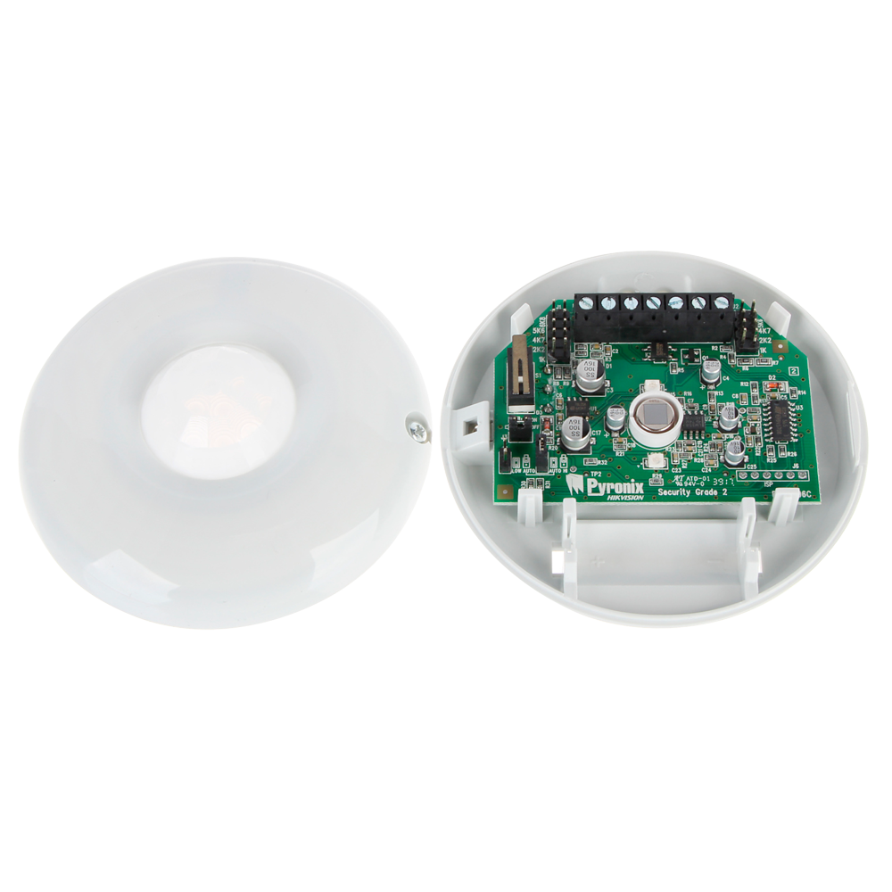 PYRONIX OCTOPUSDQ - Detector PIR para techo cableado - 1 Sensor Infrarrojos Dual - Rango de detección 12 m / 360º - Resistencias EOL incorporadas - Apto para uso en interior - Certificado Grado 2 - imagen 2