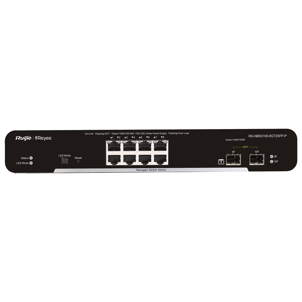 REYEE RG-NBS3100-8GT2SFP-P - imagen 2