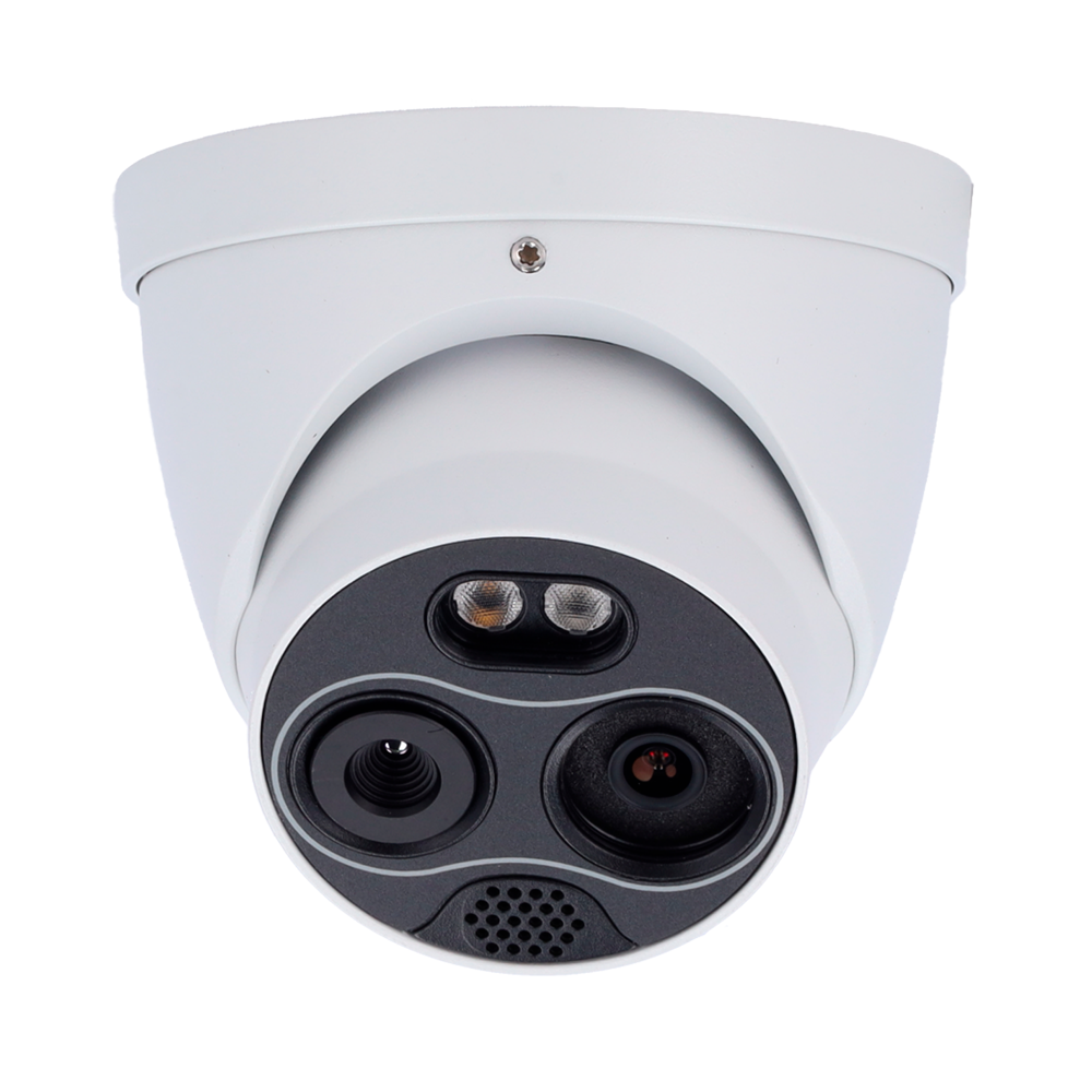 X-SECURITY XS-IPTT256A-4D4-WIZ - Cámara térmica Turret Dual IP X-Security - 256x192 VOx | Lente 3.5 mm | Sensibilidad ≤ 40mK - Sensor óptico 1/2.7” 4 Mpx | Lente 4 mm - WizSense, con clasificación de humano y vehículo - Detección de humo y calor - Audio | - imagen 2
