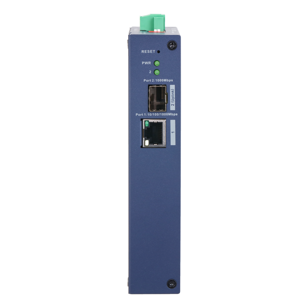 X-SECURITY XS-SW1GE1SFP-MGD - Switch gestionable L2 con 1x RJ45 y 1x SFP - Interfaz de cobre 10/100/1000 Mbps - Puerto óptico SFP de 1000 Mbps para uplink - Gestión dual mediante entorno Web y Nube - Control de tormentas configurable por hardware - Modo G - imagen 2