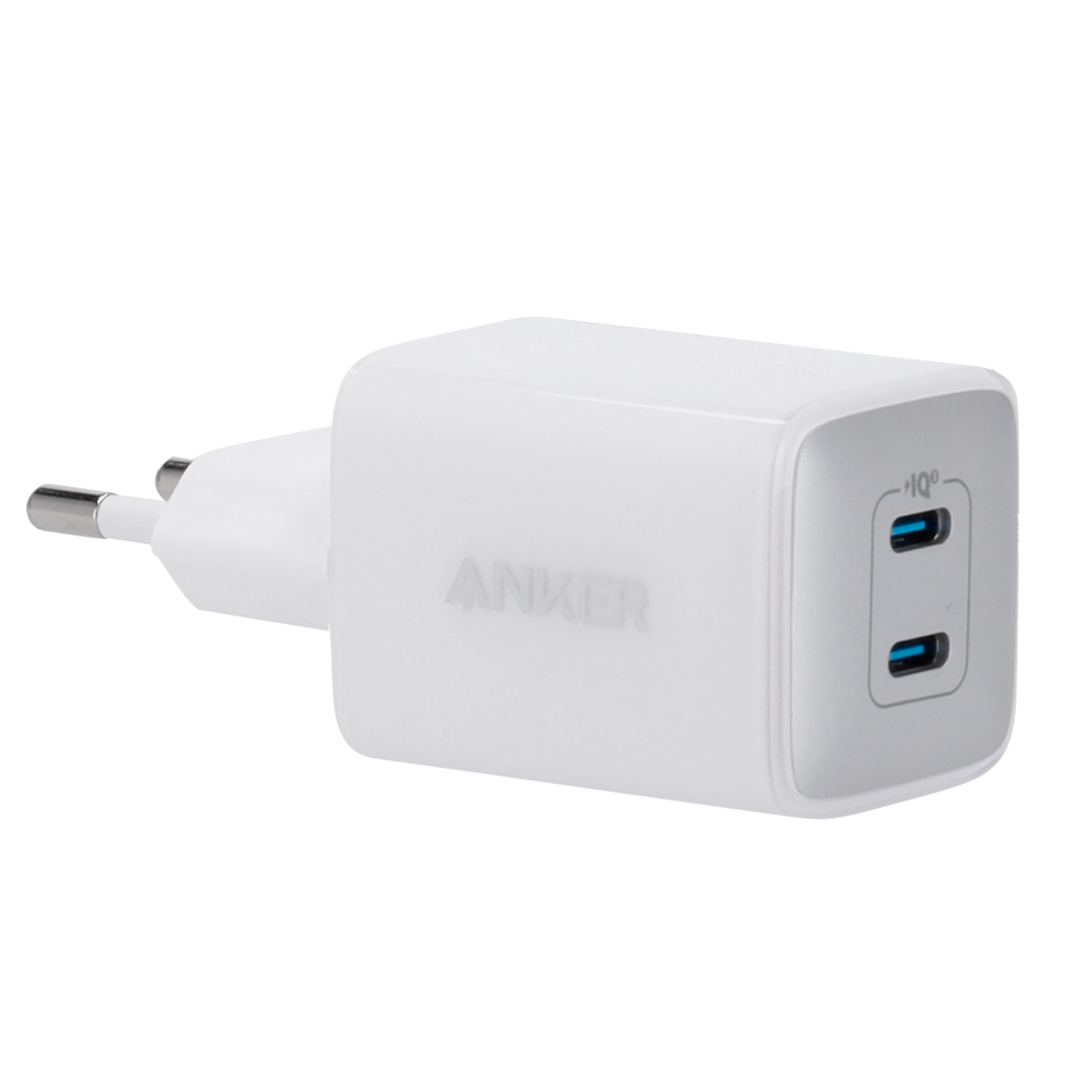 ANKER ANK-521-WCHARGER-40W2C-W - Anker - Cargador USB - Potencia 40W - Carga rápida - Salidas 2x USB-C - Color blanco - imagen 2