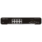 REYEE RG-NBS3100-8GT2SFP - Ruijie Reyee Cloud Managed L2 Switch - 8 Puertos Gigabit Ethernet + 2 Enlaces SFP - Ranuras SFP independientes para fibra óptica - Seguridad avanzada: ACL, Radius y 802.1X - Garantía oficial extendida de 5 años - Gestión en la n - imagen 2