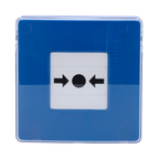 AJAX AJ-MANUALCALLPOINT-BLUE - Botón manual de alarma de incendio azul - Inalámbrico 868 MHz Jeweller - Botón alarma incendio o activador de escenarios - Compatible con función de alarma interconectada - Transmisión de alarmas a CRA (configurable) - Alime - imagen 2
