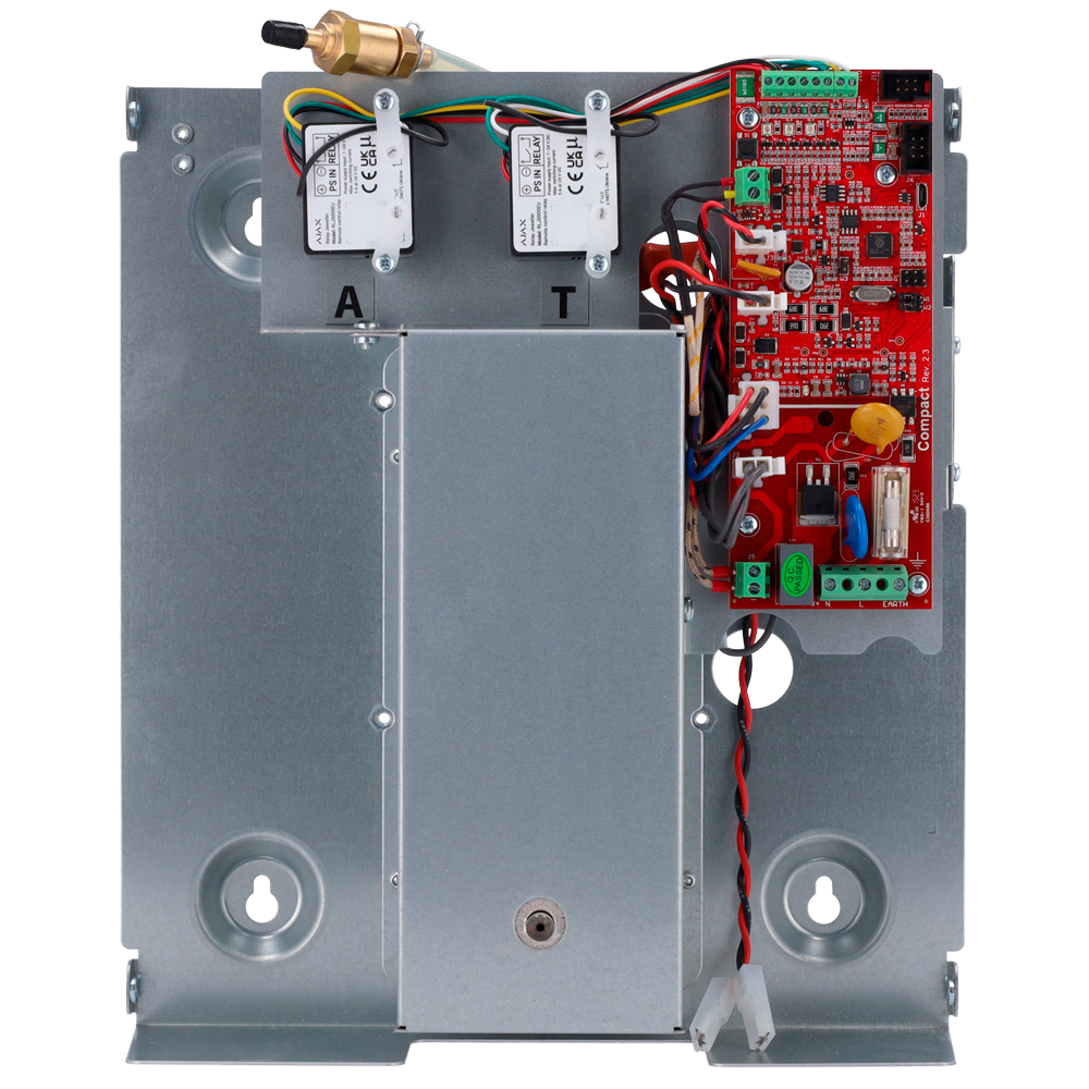 URFOG FPUC3902AE - URFOG Ajax Ready - Generador de niebla gama Compact - 2 relés Ajax integrados (armado y disparo) - Hasta 390 m3 de cobertura - Reducido tamaño y peso - No deja rastro después del disparo - imagen 2